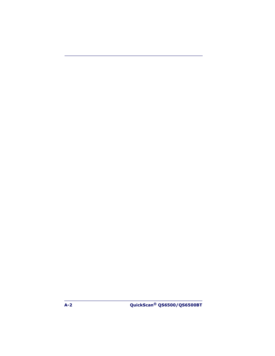 Datalogic Scanning QUICKSCAN QS6500BT User Manual | Page 312 / 336