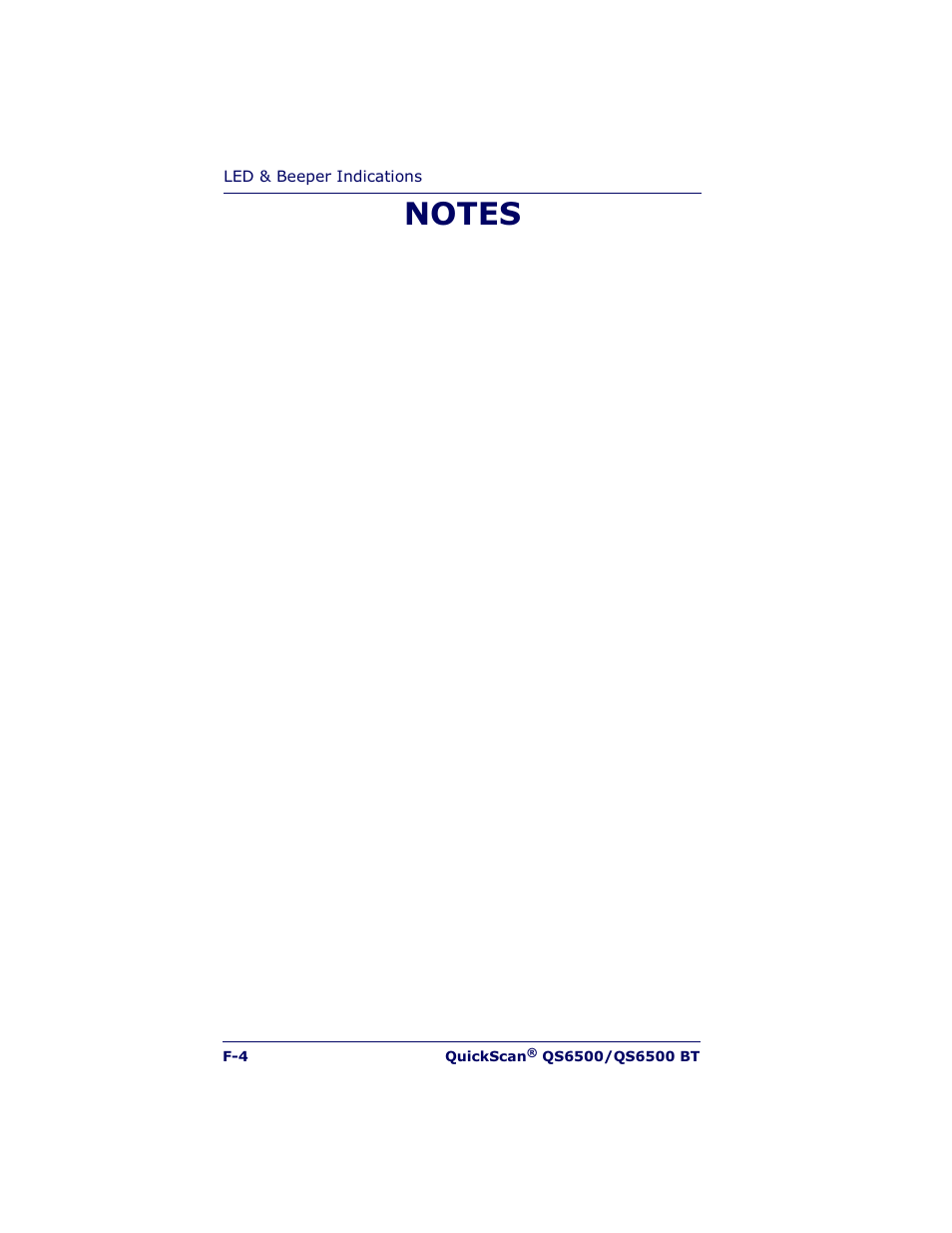 Datalogic Scanning QUICKSCAN QS6500BT User Manual | Page 332 / 336