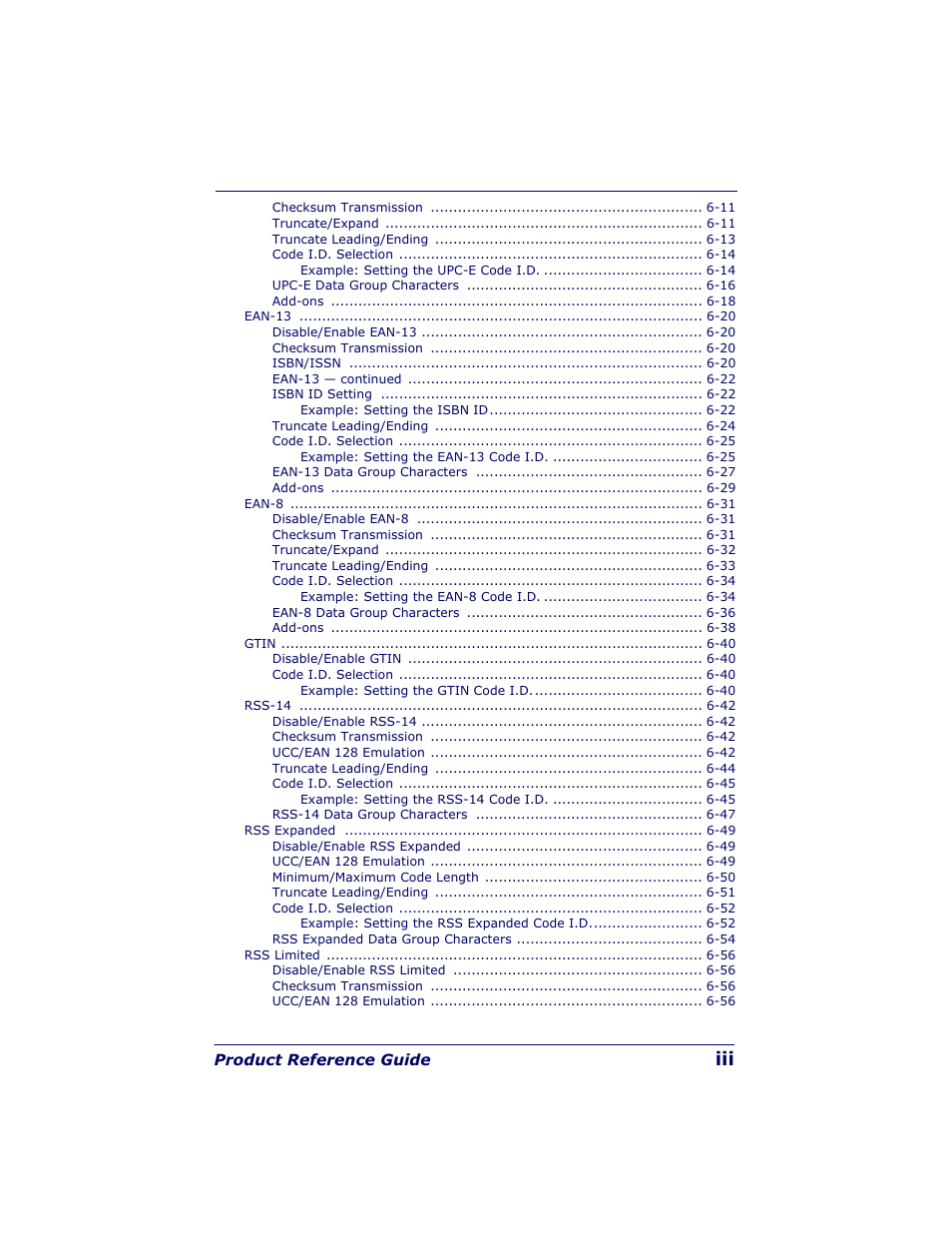 Datalogic Scanning QUICKSCAN QS6500BT User Manual | Page 5 / 336