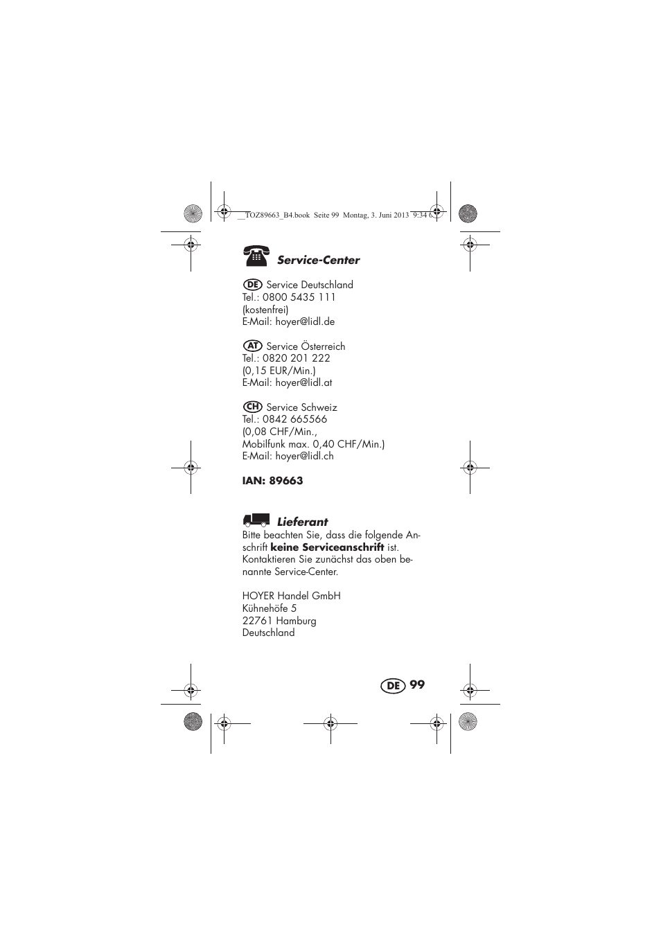Silvercrest SSK 32 A1 User Manual | Page 101 / 102