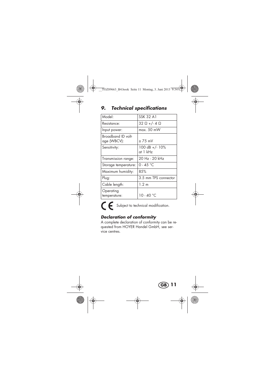Silvercrest SSK 32 A1 User Manual | Page 13 / 102