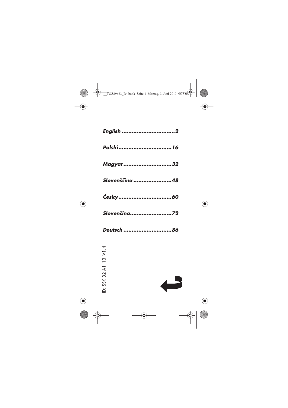 Silvercrest SSK 32 A1 User Manual | Page 2 / 102