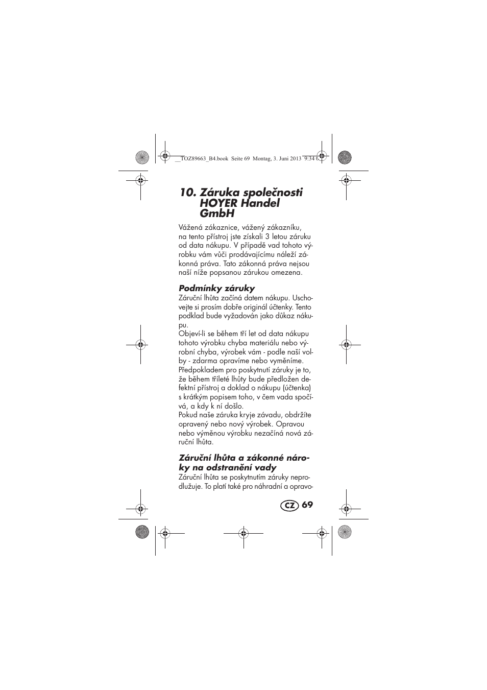 Záruka spolenosti hoyer handel gmbh | Silvercrest SSK 32 A1 User Manual | Page 71 / 102