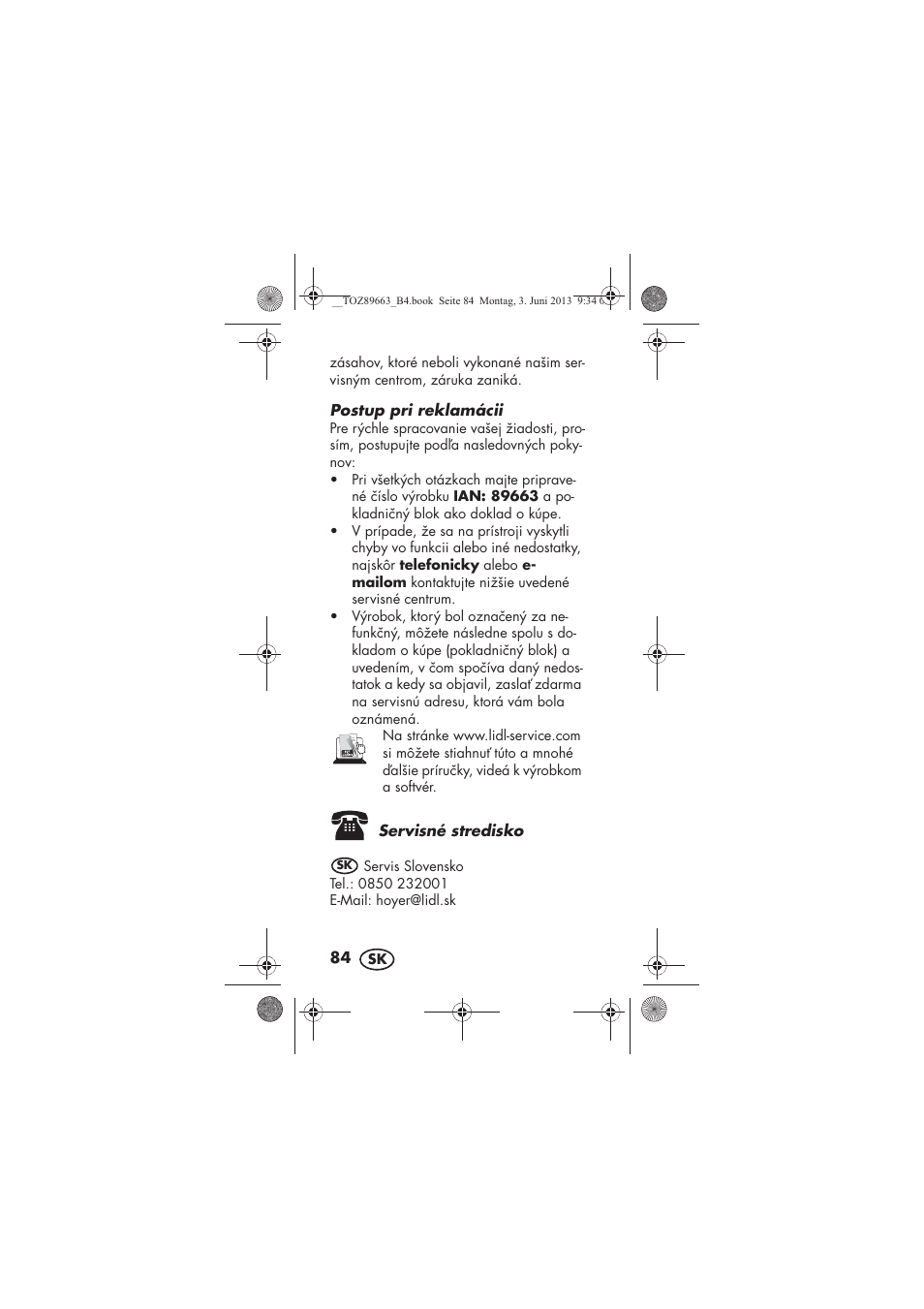 Silvercrest SSK 32 A1 User Manual | Page 86 / 102