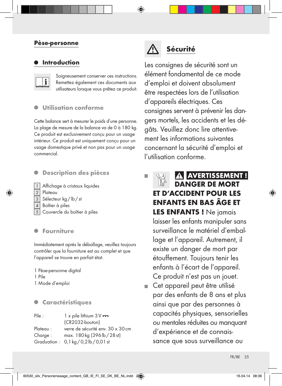 Silvercrest Z30936/Z30936A User Manual | Page 25 / 40