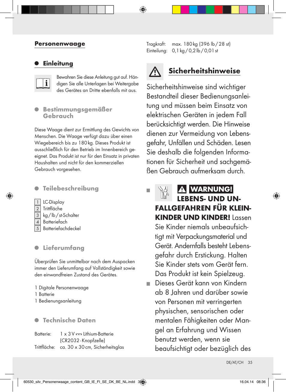 Silvercrest Z30936/Z30936A User Manual | Page 35 / 40