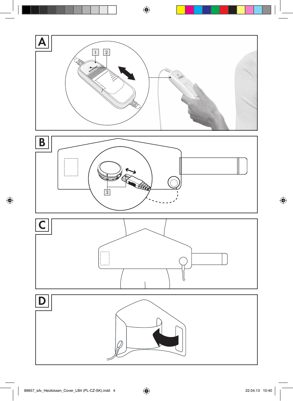 Ac d b | Silvercrest SHBR 100 B2 User Manual | Page 3 / 45
