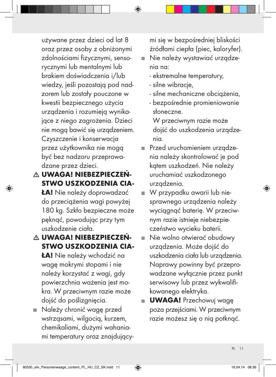 Silvercrest Z30936/Z30936A User Manual | Page 11 / 42