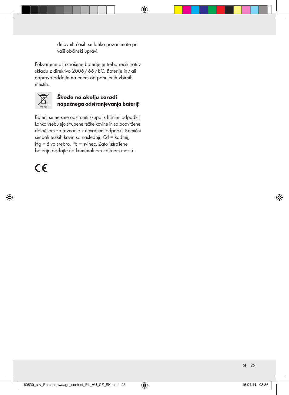 Silvercrest Z30936/Z30936A User Manual | Page 25 / 42