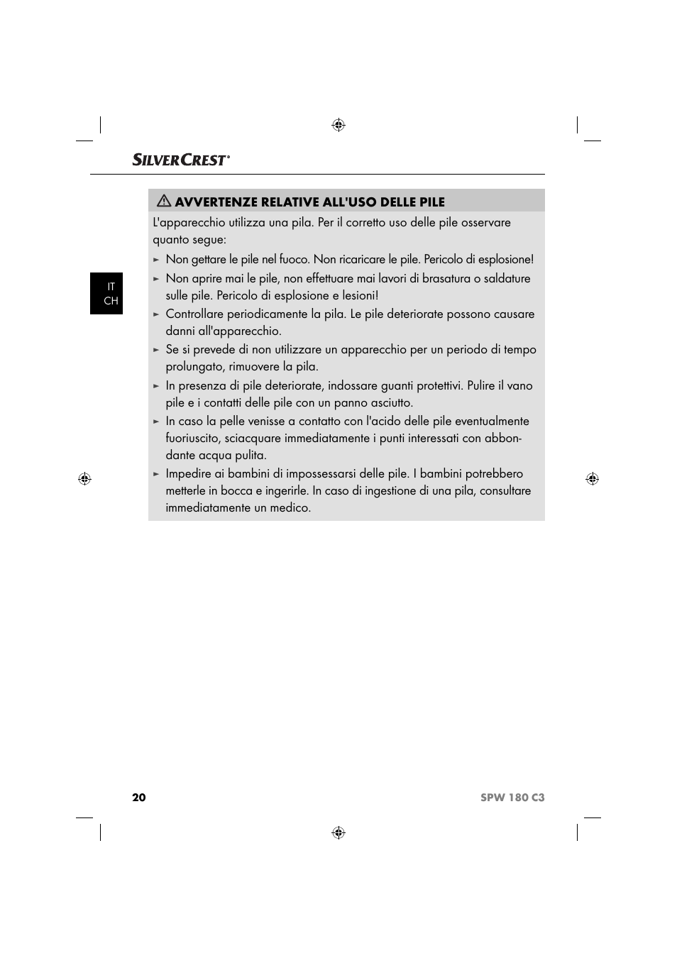Silvercrest SPW 180 C3 User Manual | Page 23 / 44