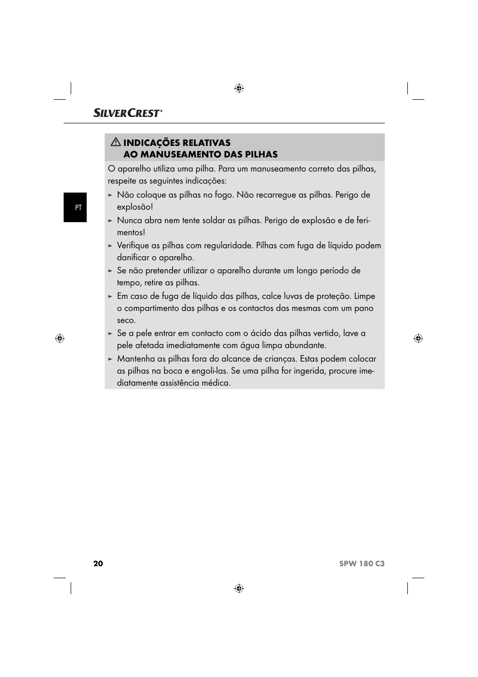 Silvercrest SPW 180 C3 User Manual | Page 23 / 44