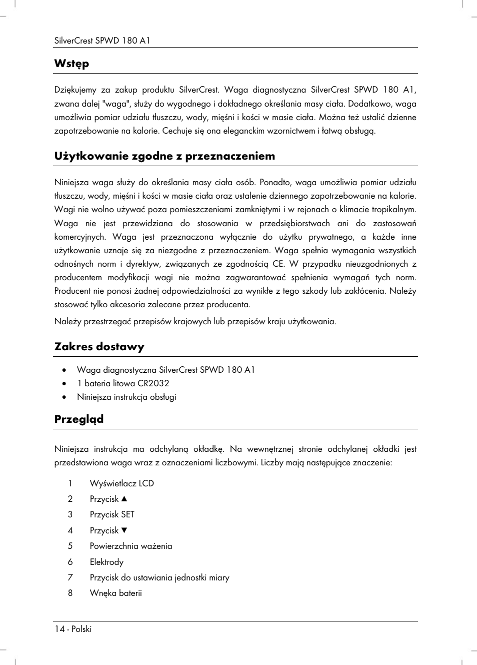 Silvercrest SPWD 180 A1 User Manual | Page 16 / 82