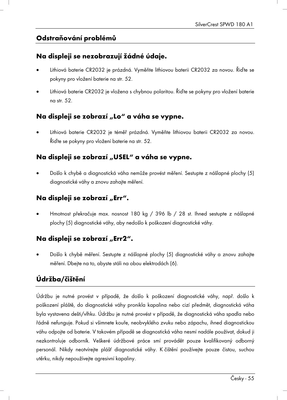 Silvercrest SPWD 180 A1 User Manual | Page 57 / 82