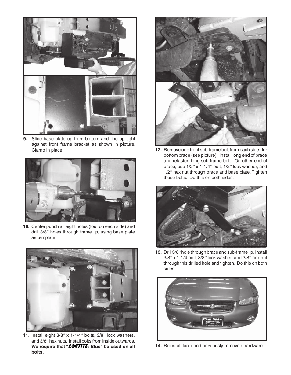 Demco CHRYSLER SEBRING CONVERTIBLE TP20108 User Manual | Page 4 / 8