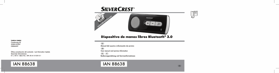 Silvercrest SFA 30 A1 User Manual | 74 pages