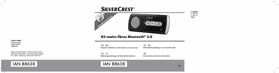 Silvercrest SFA 30 A1 User Manual | 96 pages