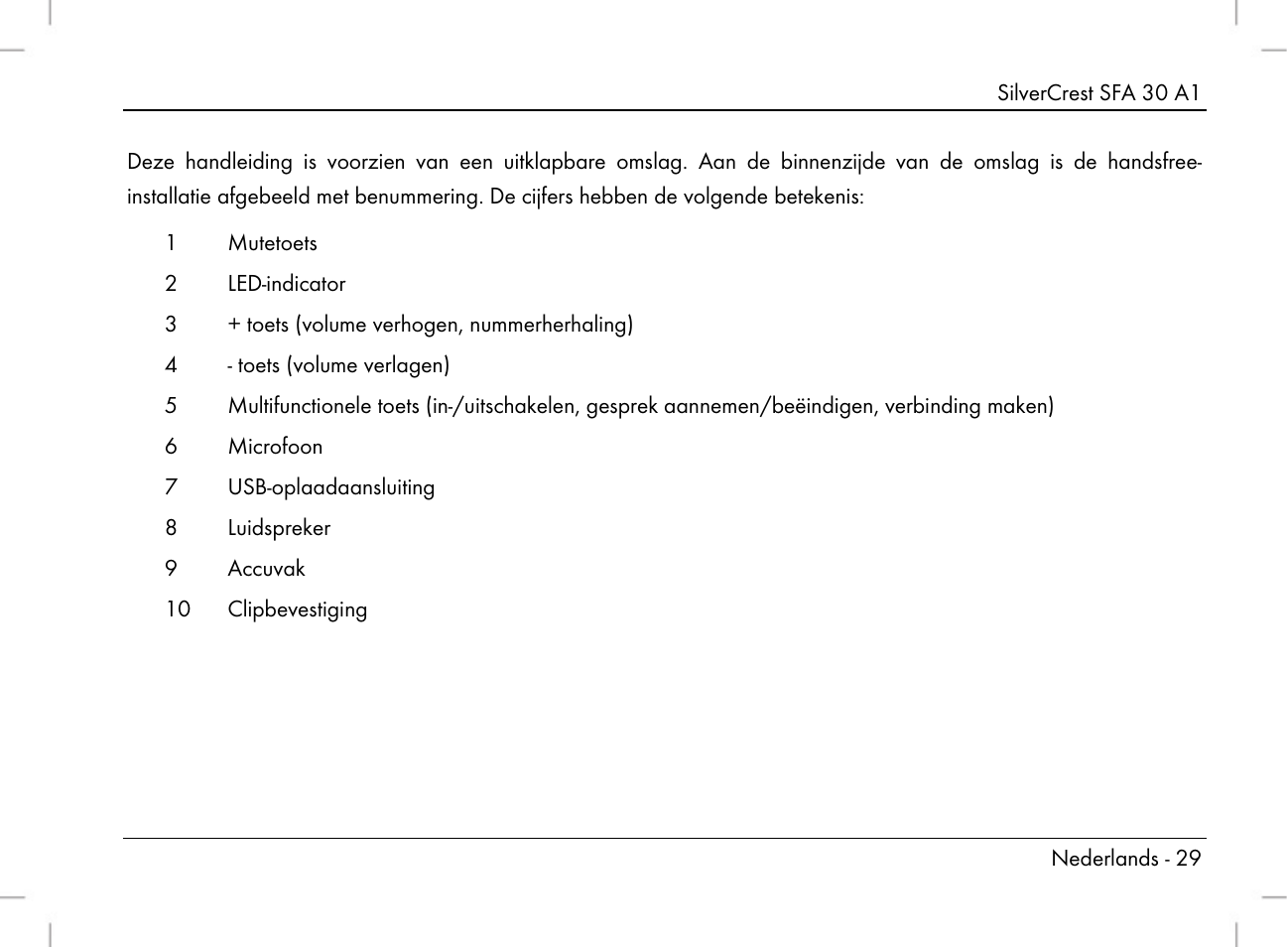 Silvercrest SFA 30 A1 User Manual | Page 31 / 96