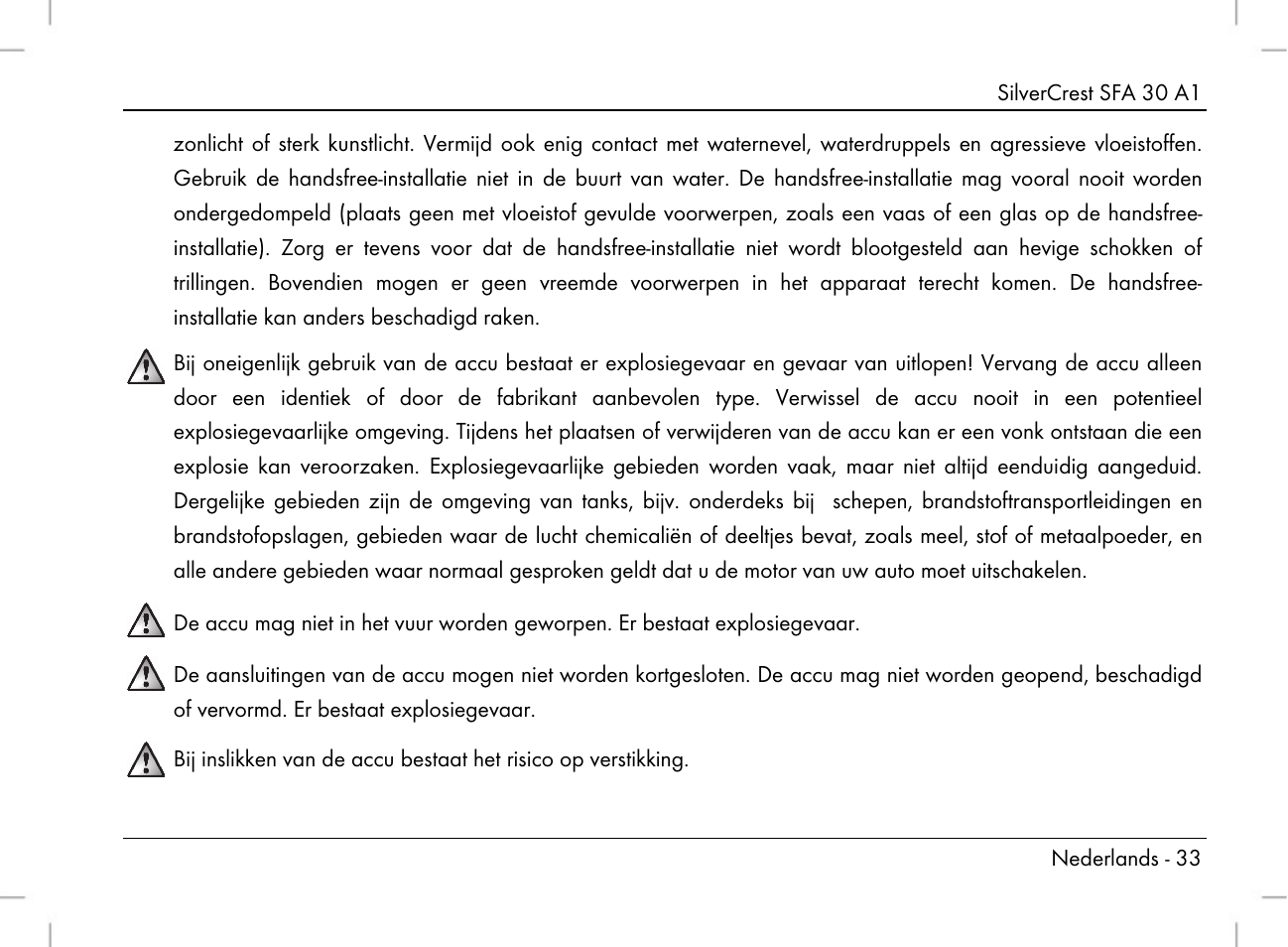 Silvercrest SFA 30 A1 User Manual | Page 35 / 96