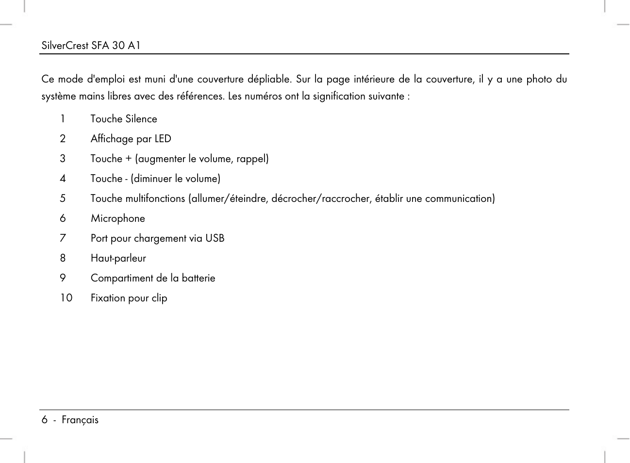 Silvercrest SFA 30 A1 User Manual | Page 8 / 96