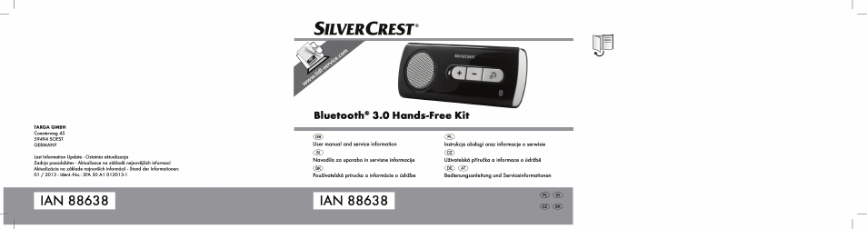 Silvercrest SFA 30 A1 User Manual | 144 pages