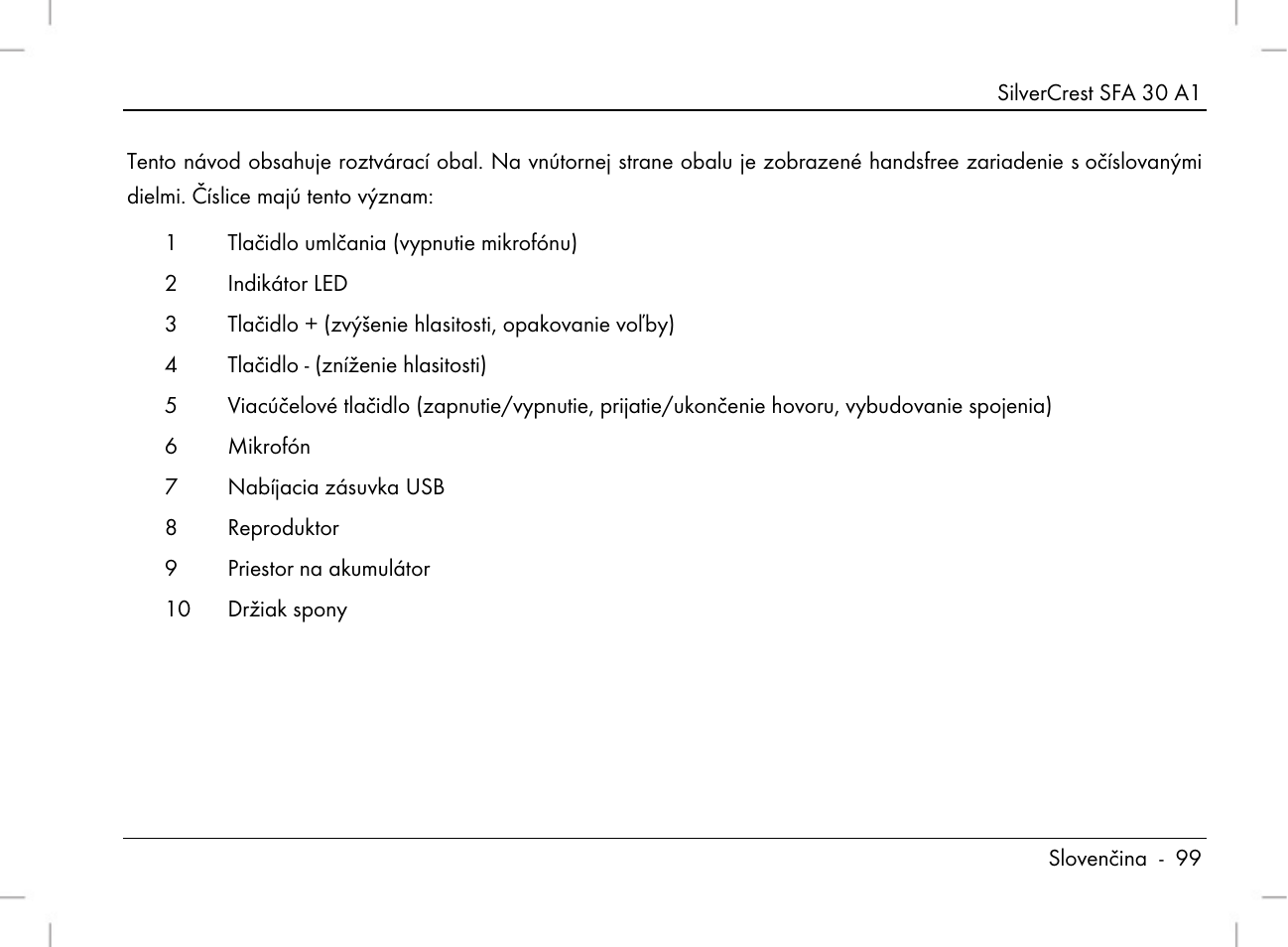 Silvercrest SFA 30 A1 User Manual | Page 101 / 144