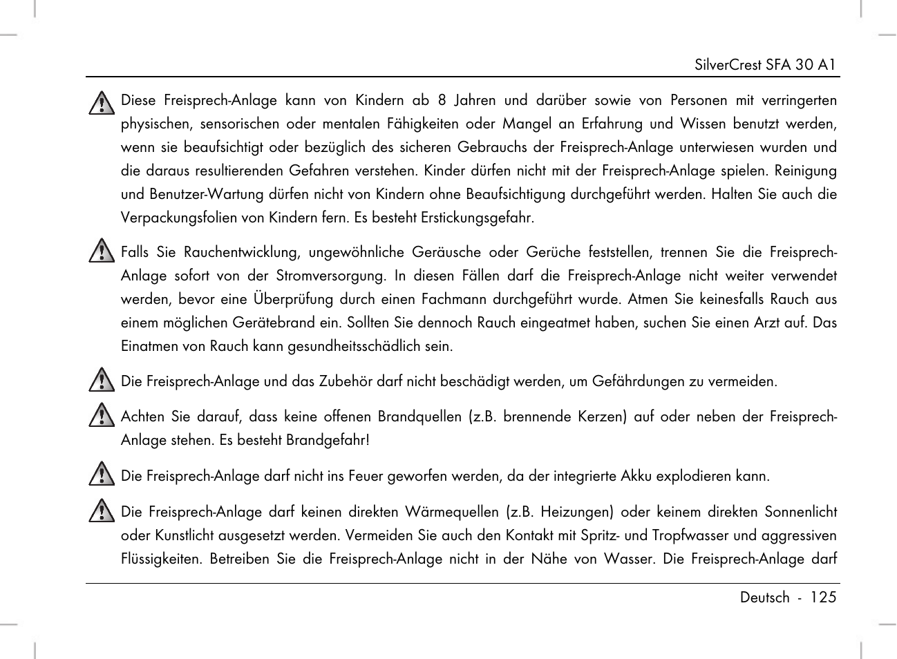 Silvercrest SFA 30 A1 User Manual | Page 127 / 144