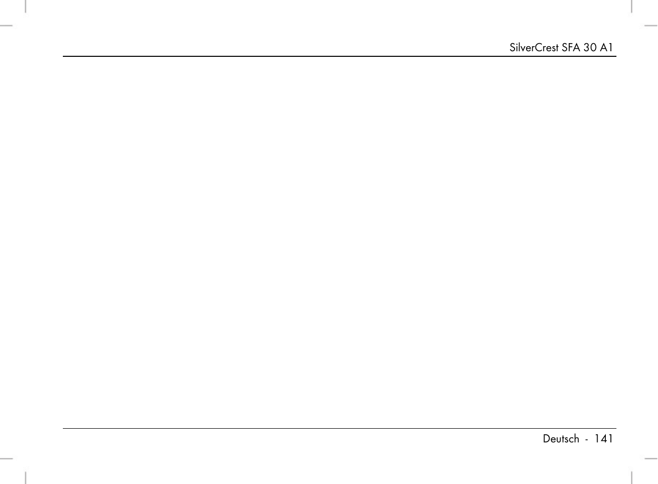 Silvercrest SFA 30 A1 User Manual | Page 143 / 144