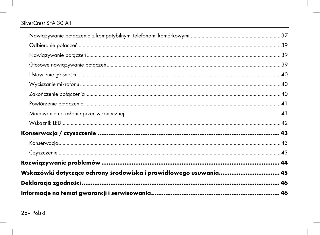 Silvercrest SFA 30 A1 User Manual | Page 28 / 144