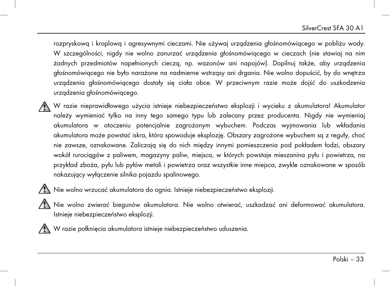 Silvercrest SFA 30 A1 User Manual | Page 35 / 144