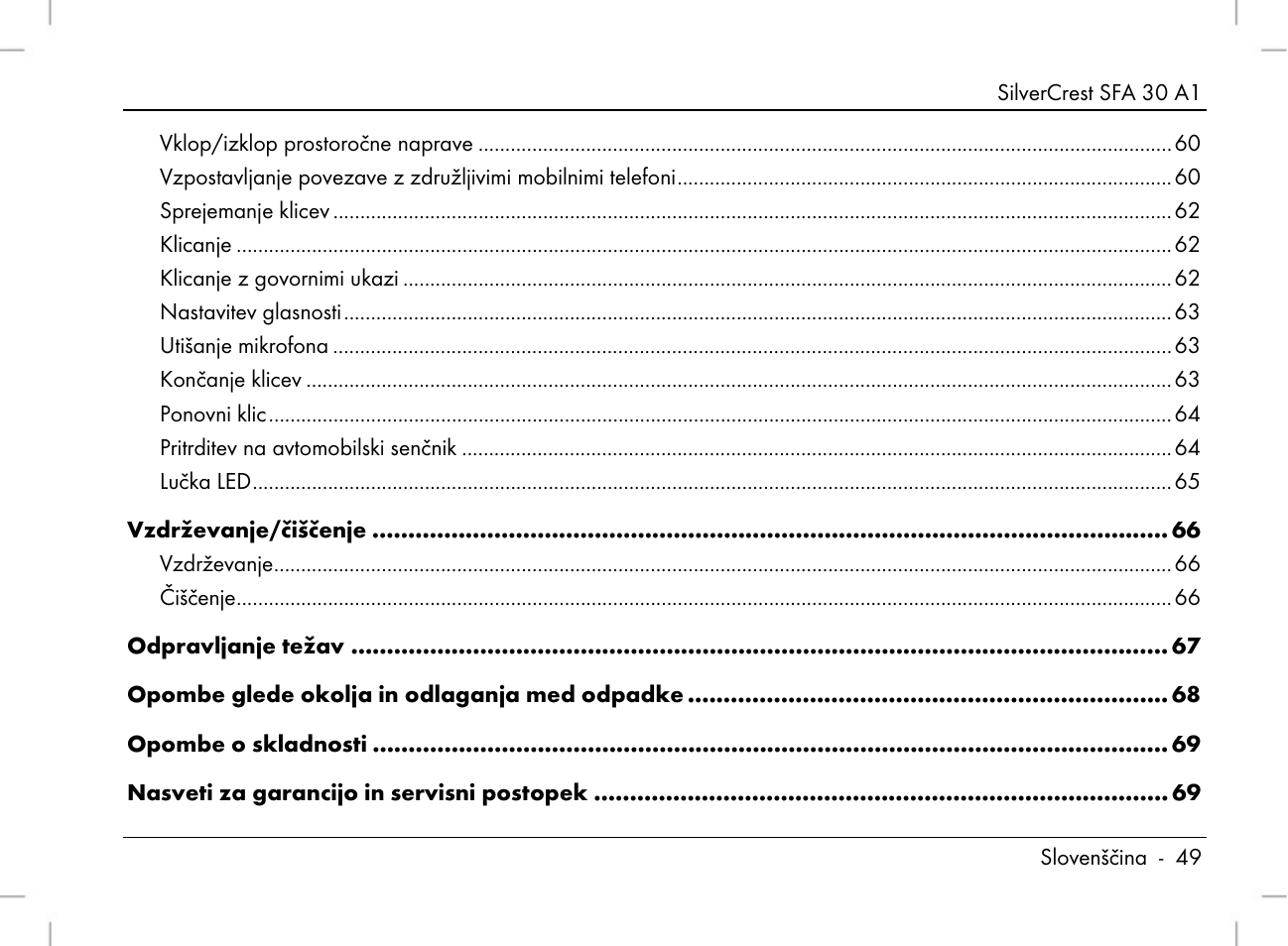 Silvercrest SFA 30 A1 User Manual | Page 51 / 144