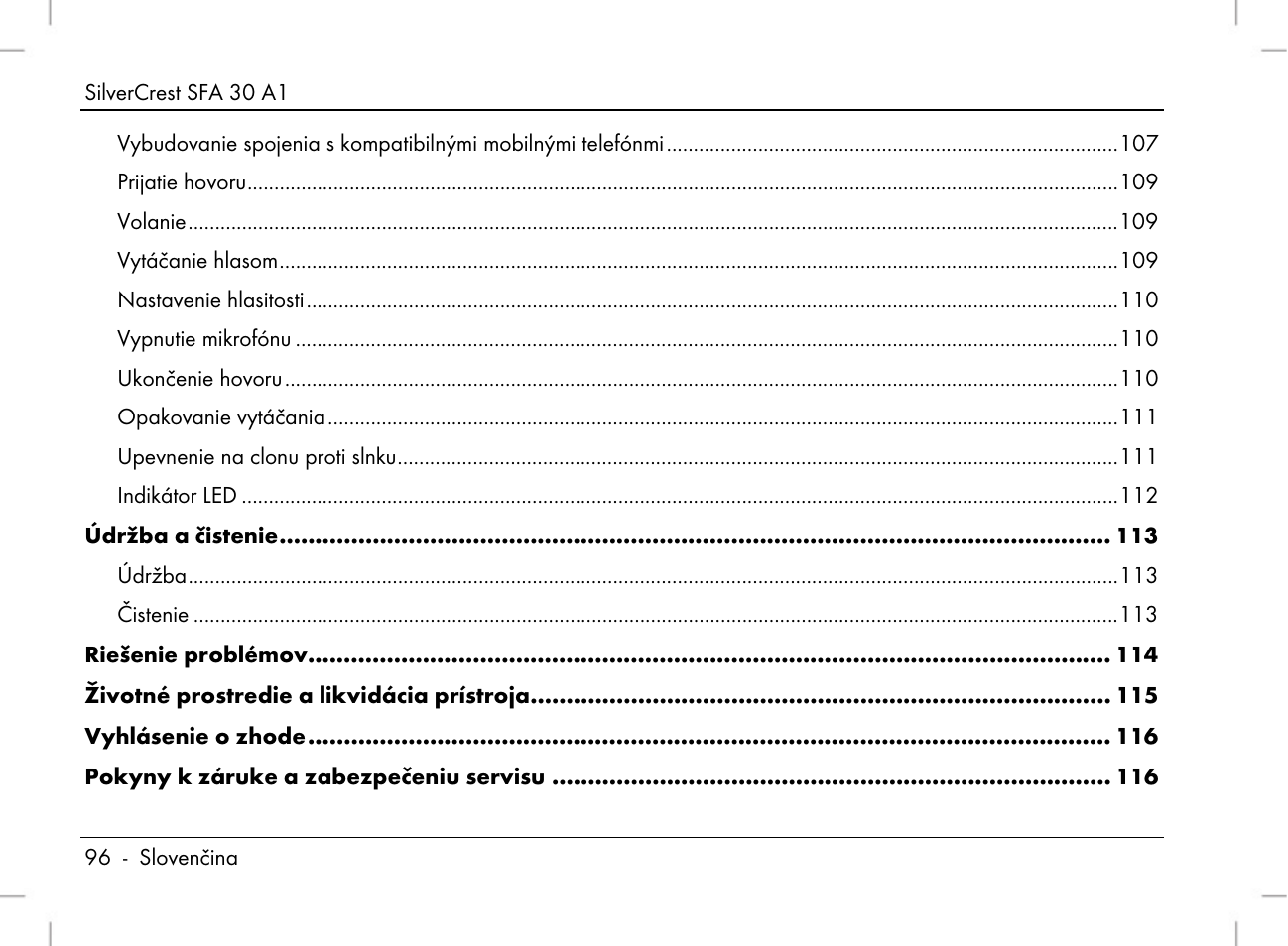 Silvercrest SFA 30 A1 User Manual | Page 98 / 144