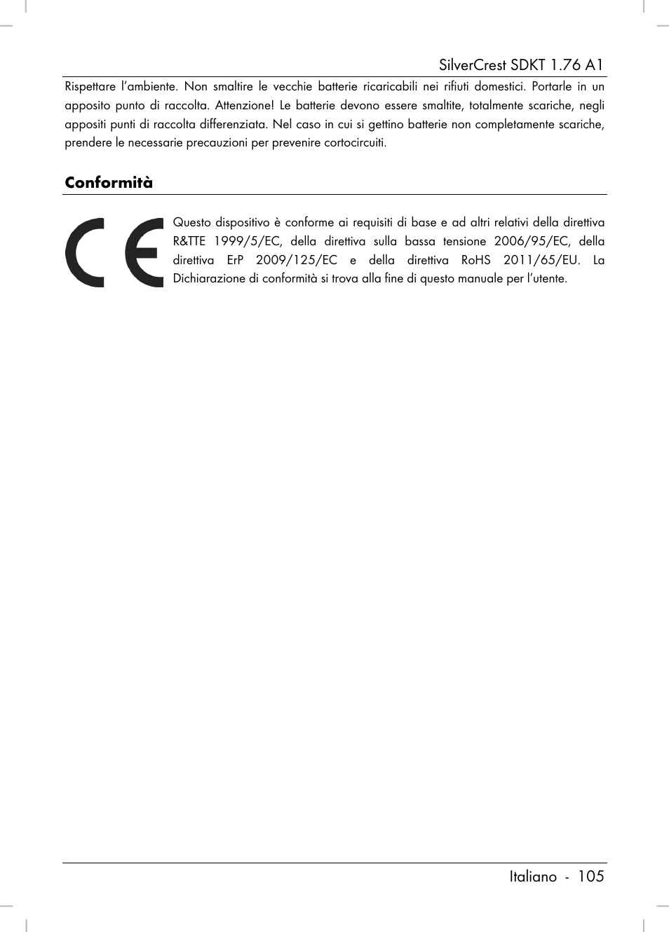 Silvercrest SDKT 1.76 A1 User Manual | Page 107 / 216