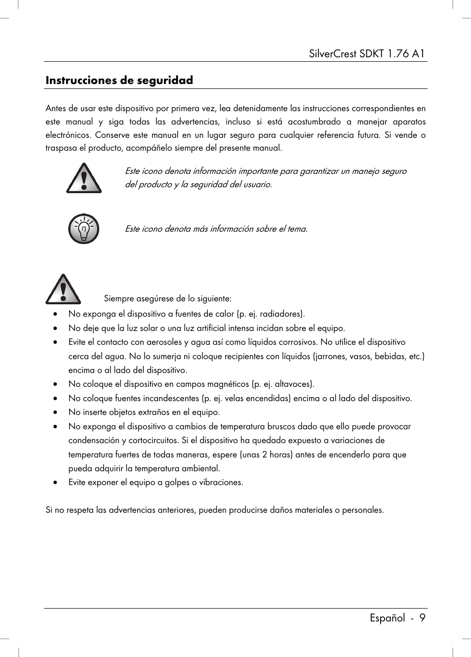 Silvercrest SDKT 1.76 A1 User Manual | Page 11 / 216