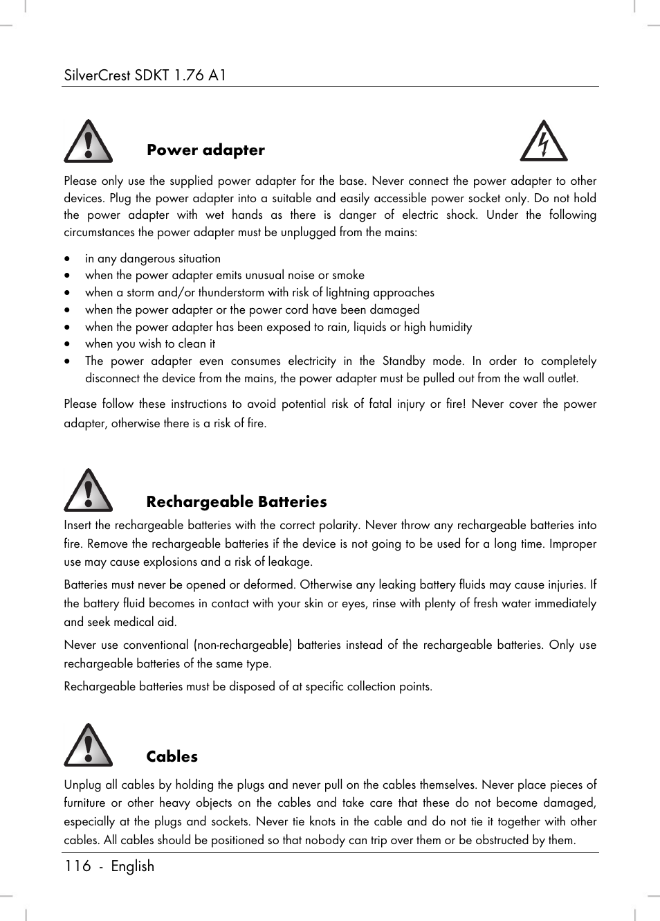 Silvercrest SDKT 1.76 A1 User Manual | Page 118 / 216