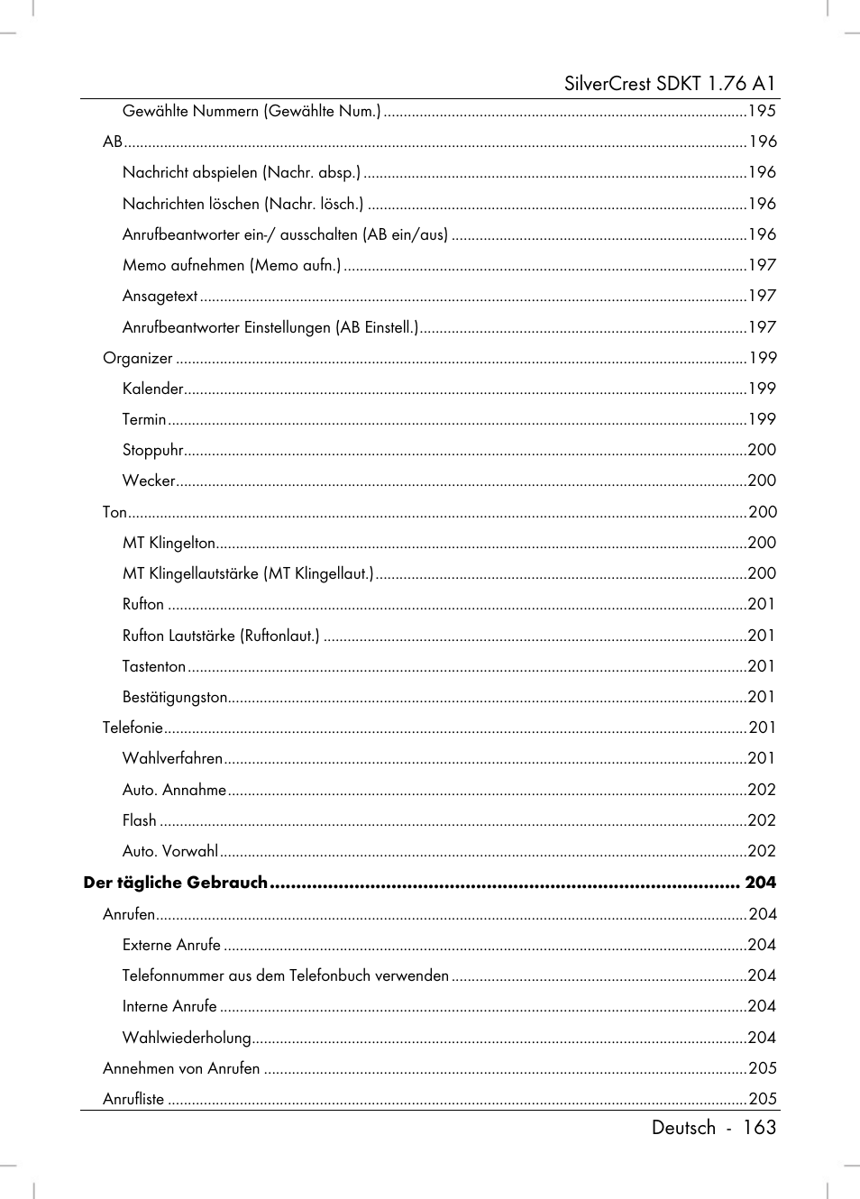 Silvercrest SDKT 1.76 A1 User Manual | Page 165 / 216