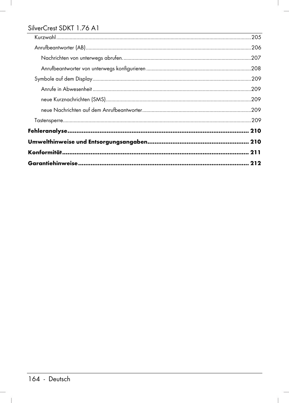 Silvercrest SDKT 1.76 A1 User Manual | Page 166 / 216