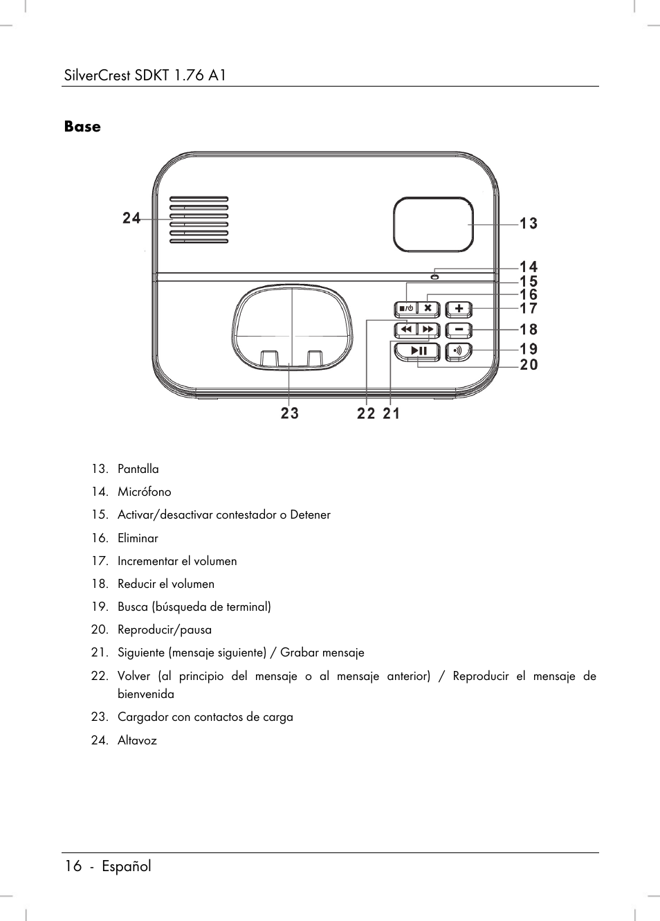 Silvercrest SDKT 1.76 A1 User Manual | Page 18 / 216