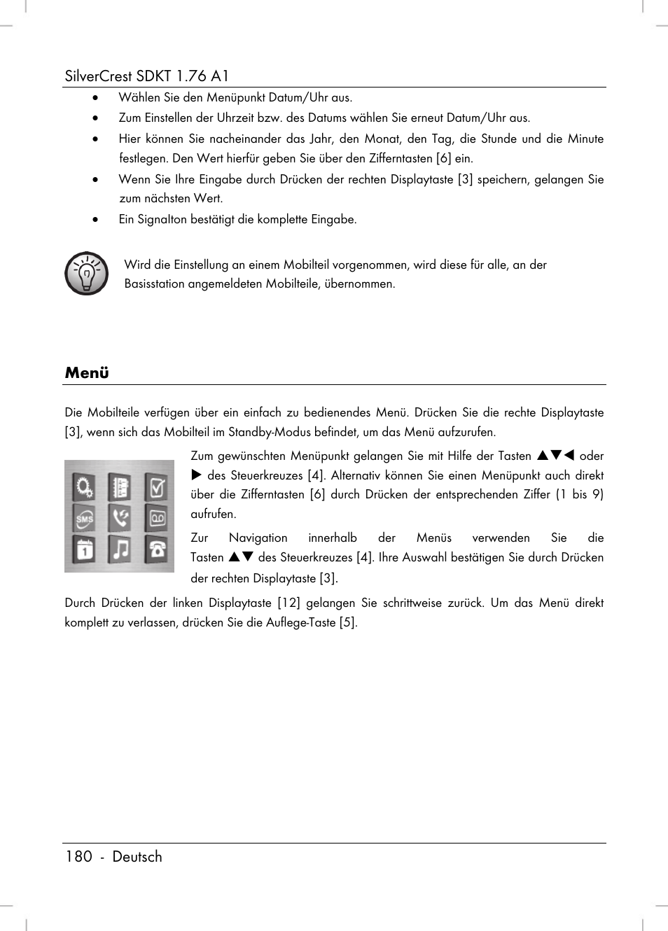 Silvercrest SDKT 1.76 A1 User Manual | Page 182 / 216