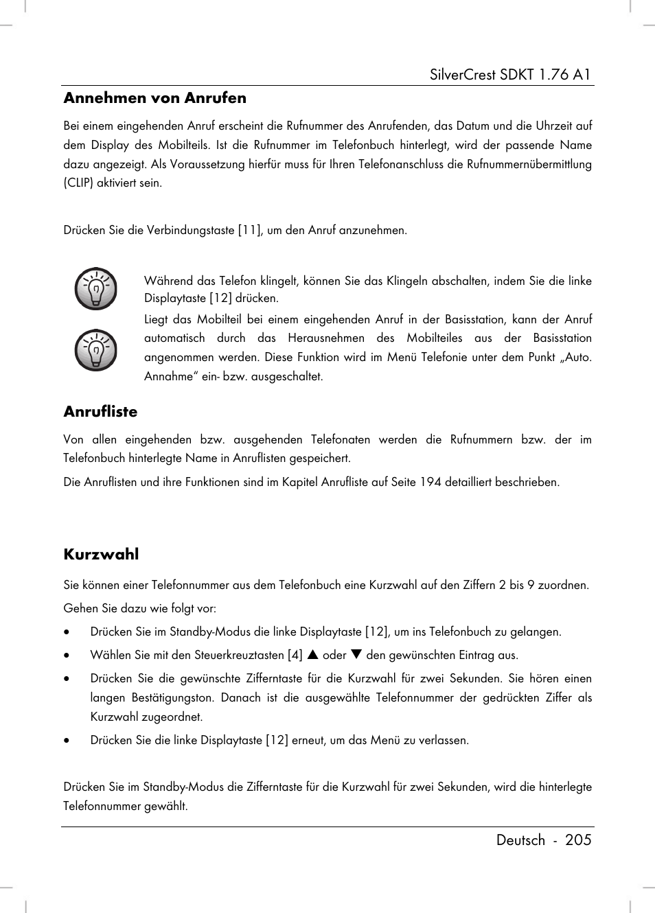 Silvercrest SDKT 1.76 A1 User Manual | Page 207 / 216