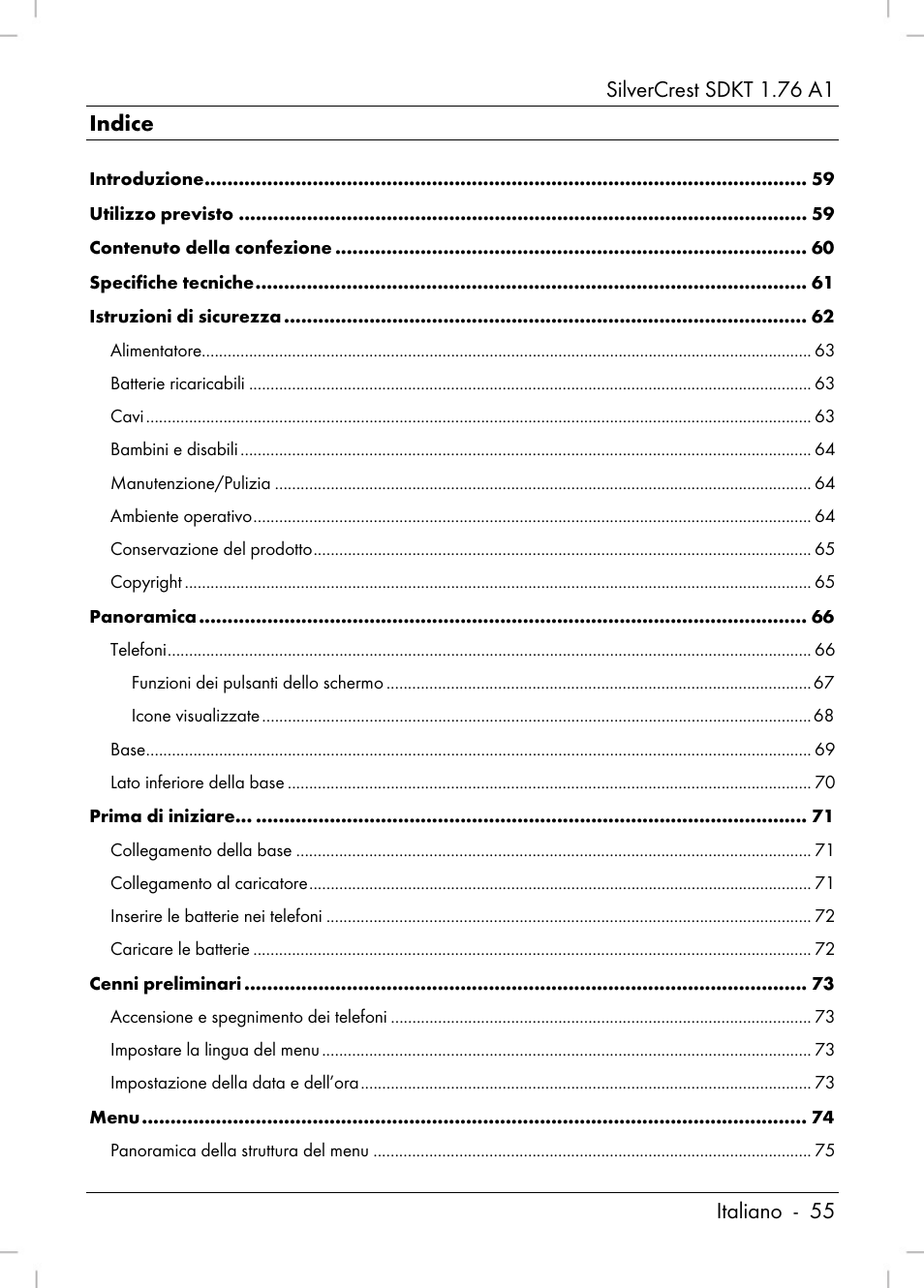 Silvercrest SDKT 1.76 A1 User Manual | Page 57 / 216