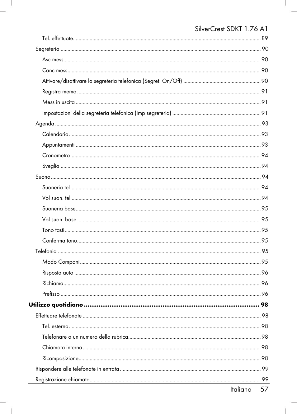 Silvercrest SDKT 1.76 A1 User Manual | Page 59 / 216