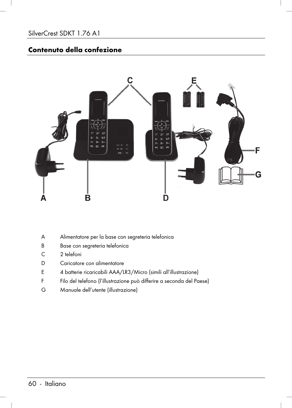 Silvercrest SDKT 1.76 A1 User Manual | Page 62 / 216