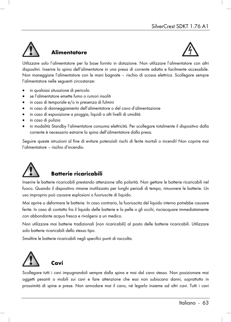 Silvercrest SDKT 1.76 A1 User Manual | Page 65 / 216