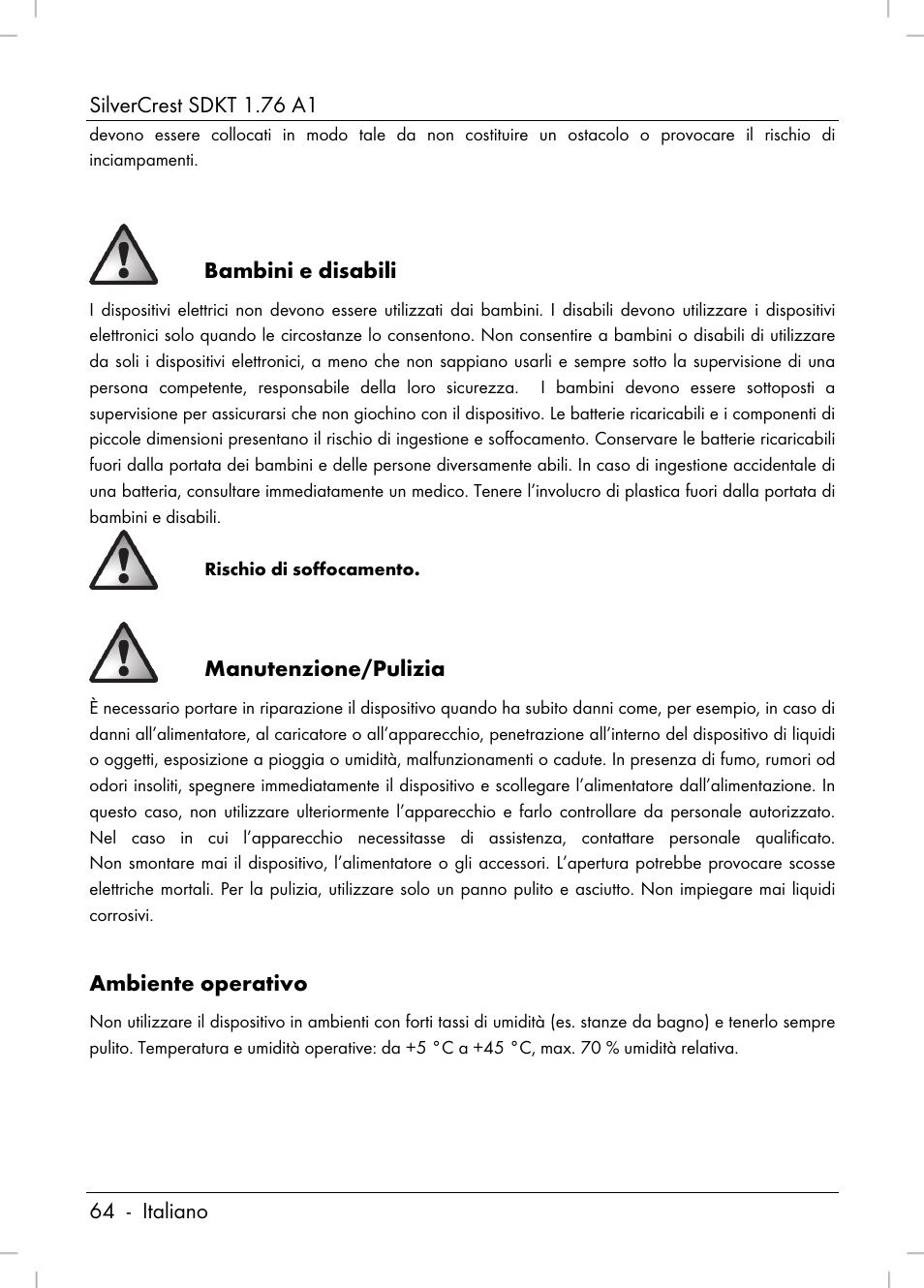 Silvercrest SDKT 1.76 A1 User Manual | Page 66 / 216