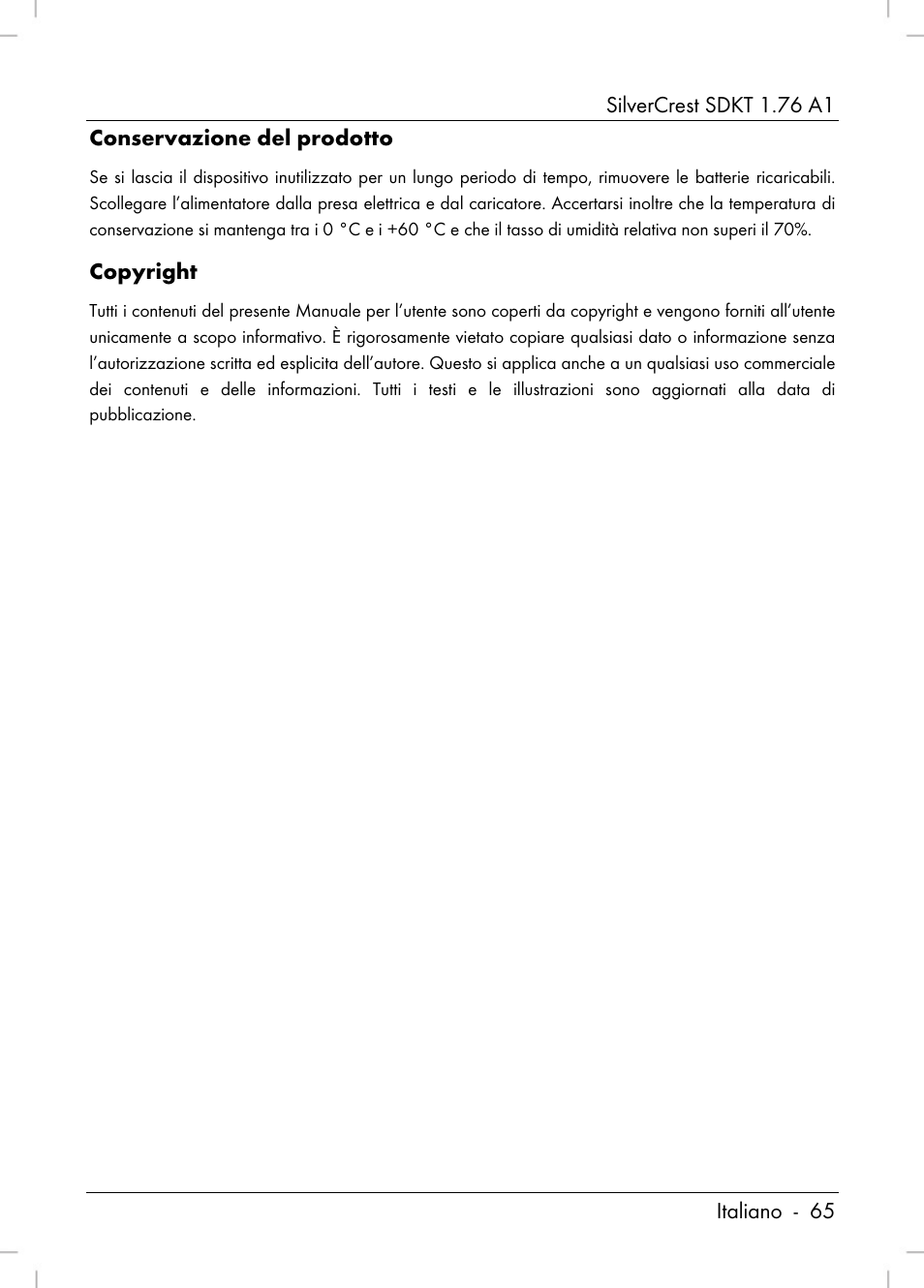 Silvercrest SDKT 1.76 A1 User Manual | Page 67 / 216