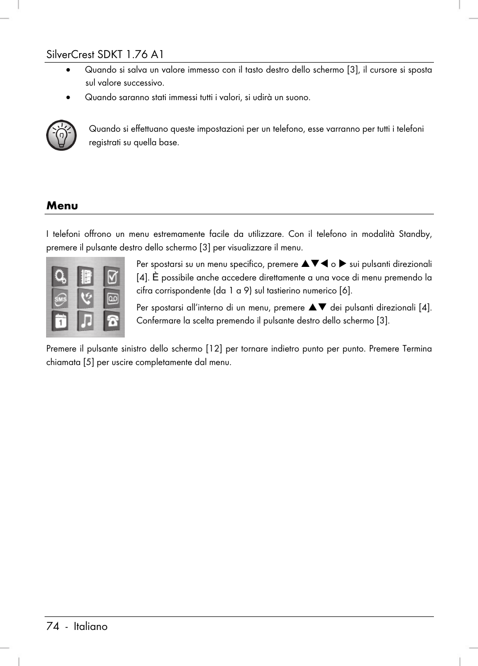 Silvercrest SDKT 1.76 A1 User Manual | Page 76 / 216