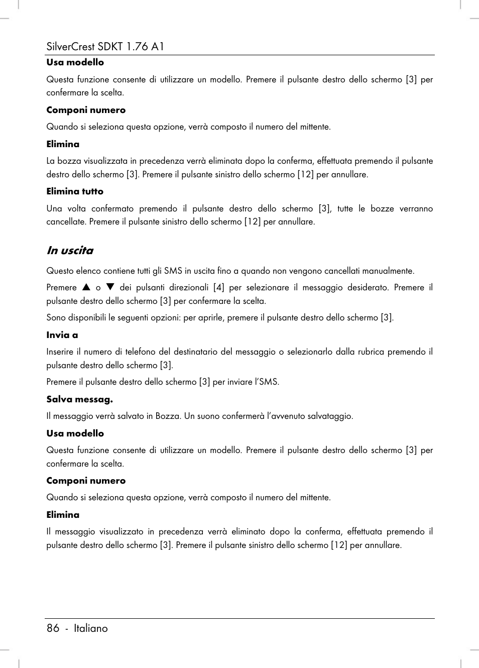 Silvercrest SDKT 1.76 A1 User Manual | Page 88 / 216