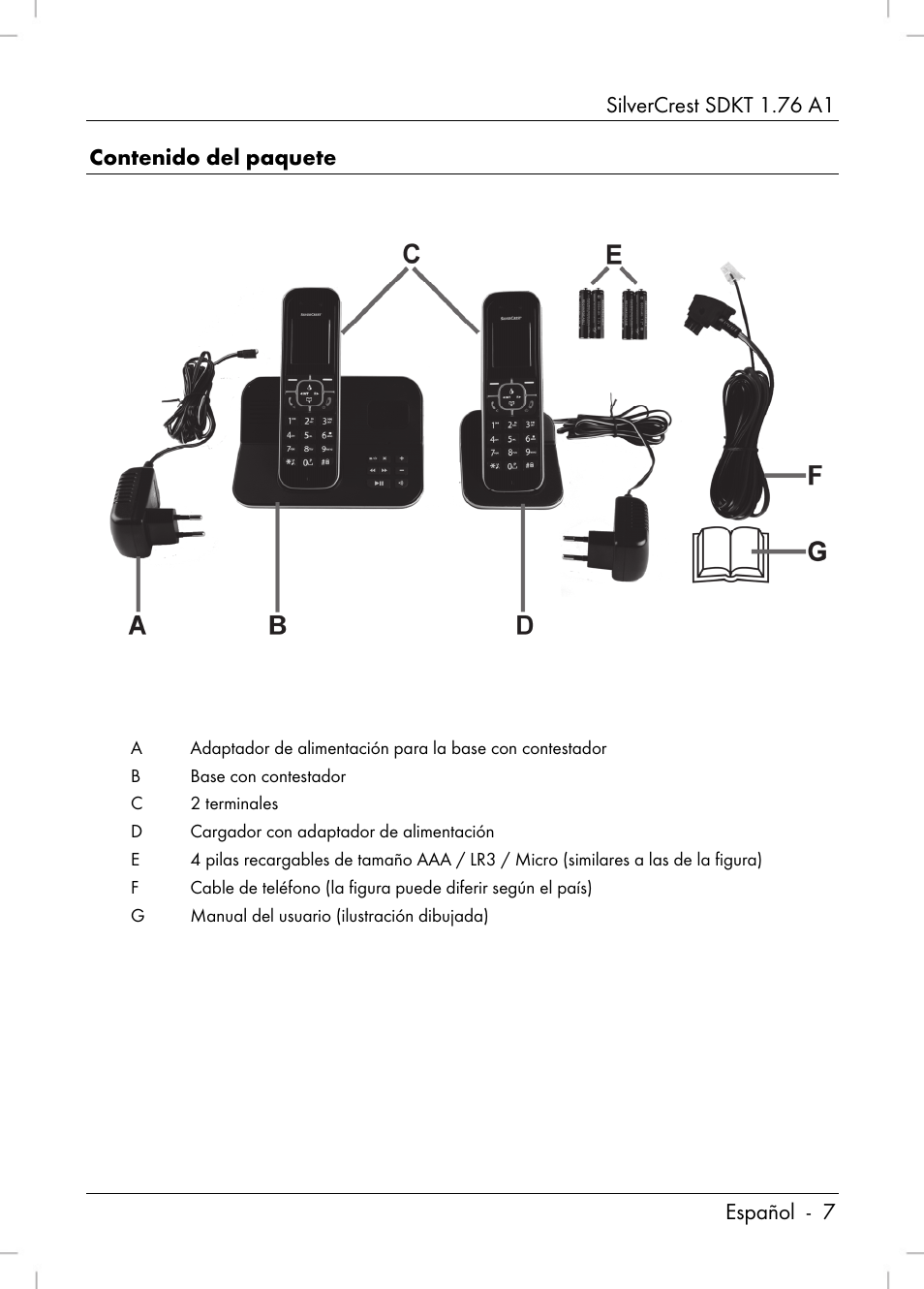 Silvercrest SDKT 1.76 A1 User Manual | Page 9 / 216