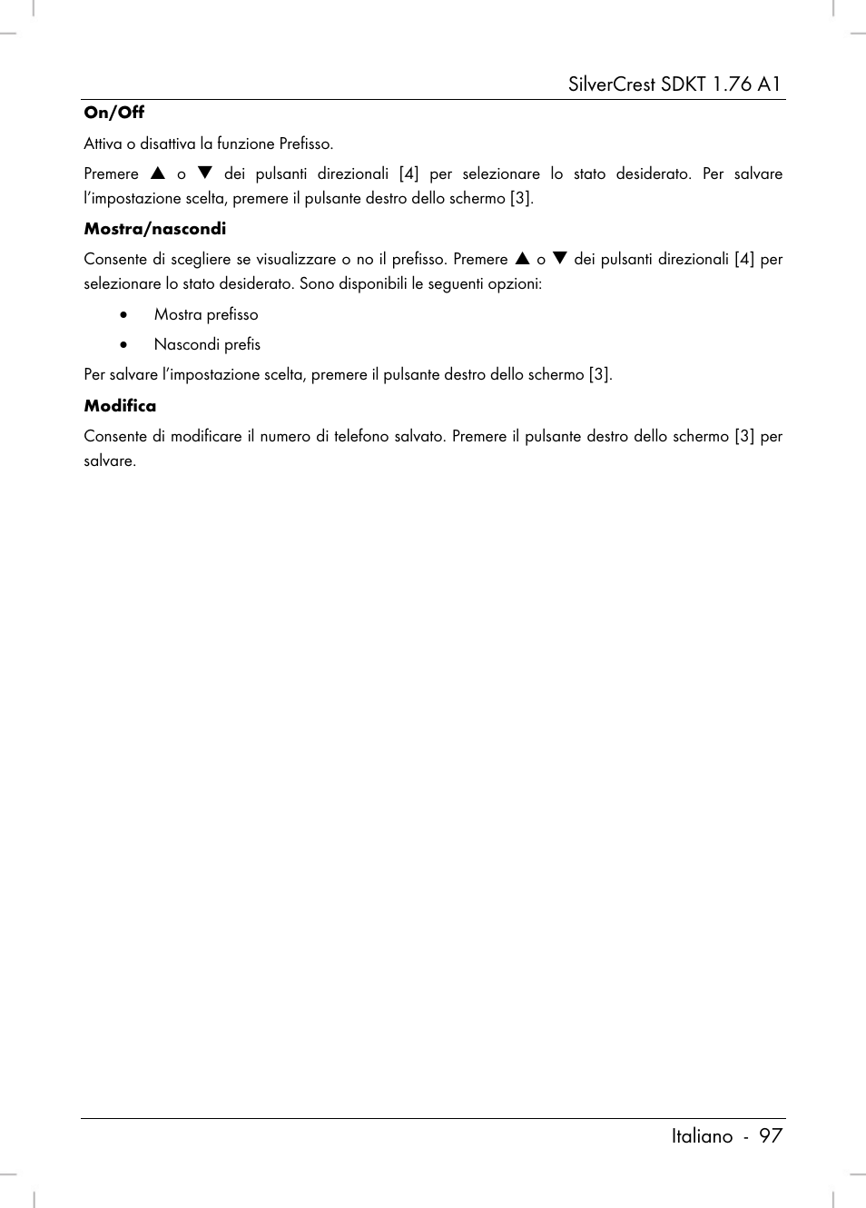 Silvercrest SDKT 1.76 A1 User Manual | Page 99 / 216