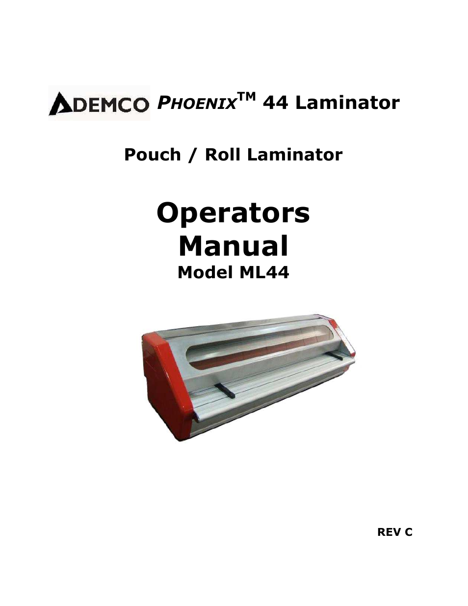 Demco PHOENIX ML44 User Manual | 25 pages